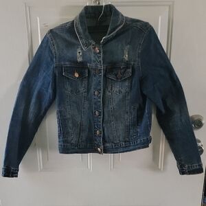 Refuge Dark Blue Jean Jacket